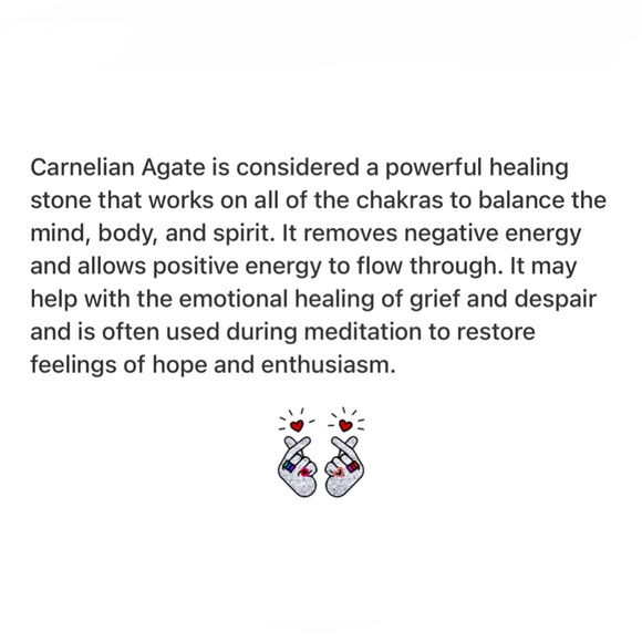 Carnelian Agate Sterling Silver overlay ring - Picture 5 of 8